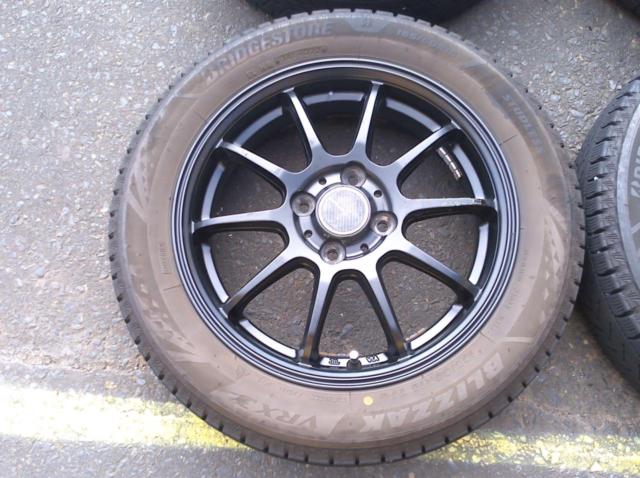 メーカー不明 VEMOTION LCZ 010Rスポークホイール + BRIDGESTONE BLIZZAK VRX3
