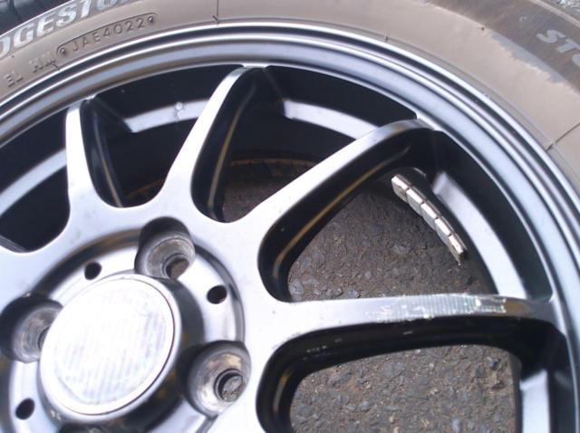 メーカー不明 VEMOTION LCZ 010Rスポークホイール + BRIDGESTONE BLIZZAK VRX3
