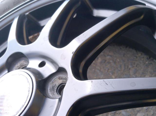メーカー不明 VEMOTION LCZ 010Rスポークホイール + BRIDGESTONE BLIZZAK VRX3