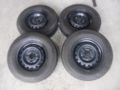 1【ホンダ純正】 N-VAN純正スチールホイール+【YOKOHAMA】JOB RY52