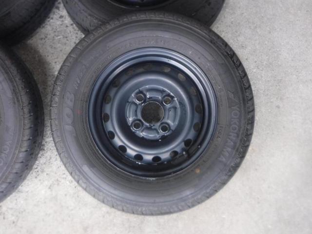 1【ホンダ純正】 N-VAN純正スチールホイール+【YOKOHAMA】JOB RY52