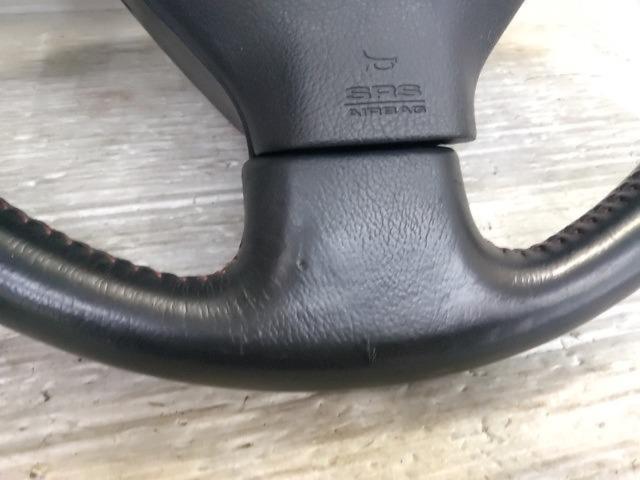 【スバル純正】STI レザーステアリング