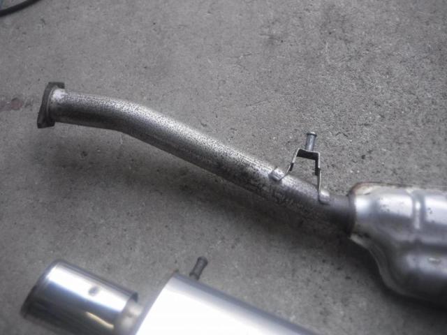 【スバル純正】マフラー+中間パイプ