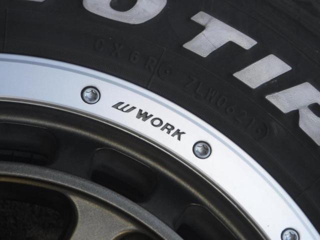 6WORK CRAG
T-GRABIC + TOYO OPEN COUNTRY
R / T