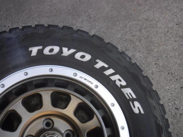 6WORK CRAG
T-GRABIC + TOYO OPEN COUNTRY
R / T