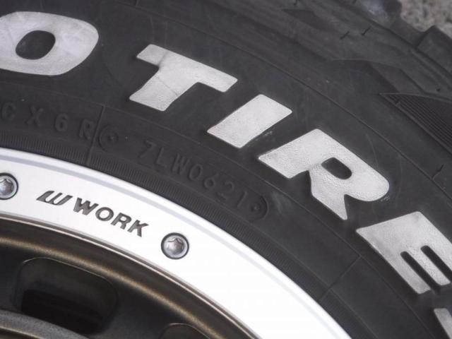 6WORK CRAG
T-GRABIC + TOYO OPEN COUNTRY
R / T