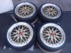7【BBS(ビービーエス)】 LM LM455+YOKOHAMA ADVAN FLEVA V701