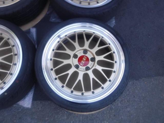 7【BBS(ビービーエス)】 LM LM455+YOKOHAMA ADVAN FLEVA V701
