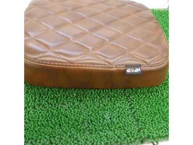 【ライダース】スーパーカブ110/JA44用キルティングシート ブラウンカラー
