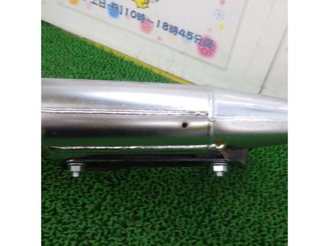 【ライダース】メーカー不明 スーパーカブ110/JA44用 スラッシュカットマフラー
