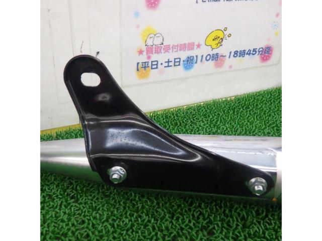 【ライダース】メーカー不明 スーパーカブ110/JA44用 スラッシュカットマフラー
