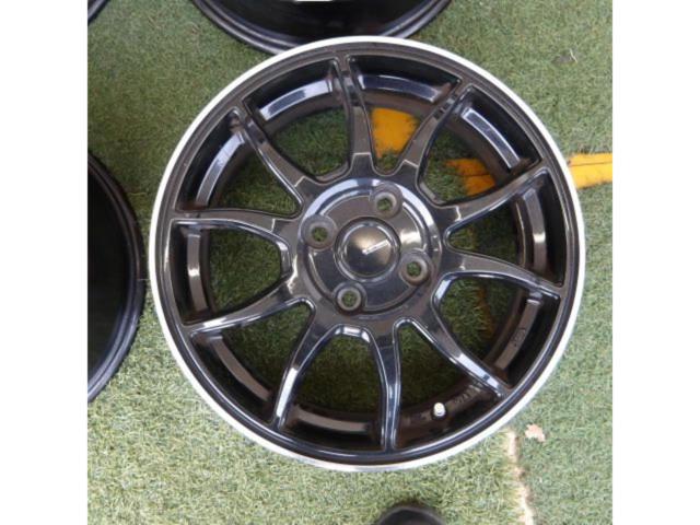 【ホイールのみ4本】【HOT STUFF(ホットスタッフ)】G.speed(ジースピード) 10本スポークホイール【5.5Jx15+50 100-4】