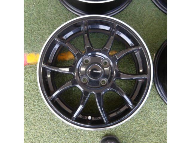 【ホイールのみ4本】【HOT STUFF(ホットスタッフ)】G.speed(ジースピード) 10本スポークホイール【5.5Jx15+50 100-4】