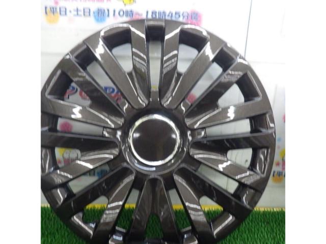 [4 piece set] maker unknown
Wheel cover
14 inches
Dark gunmetal
Part No. WJ-5063-DG-14