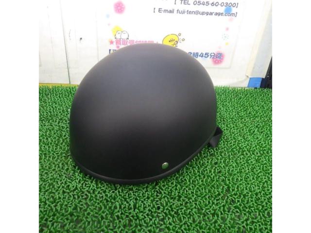 【ライダース】【サイズ フリー】NEUTRAL 1505 ハーフヘルメット マットブラック※125cc以下用※