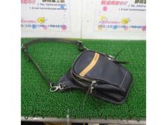 【ライダース】DEGNER レザーホルスターバッグ W-39 ブラック