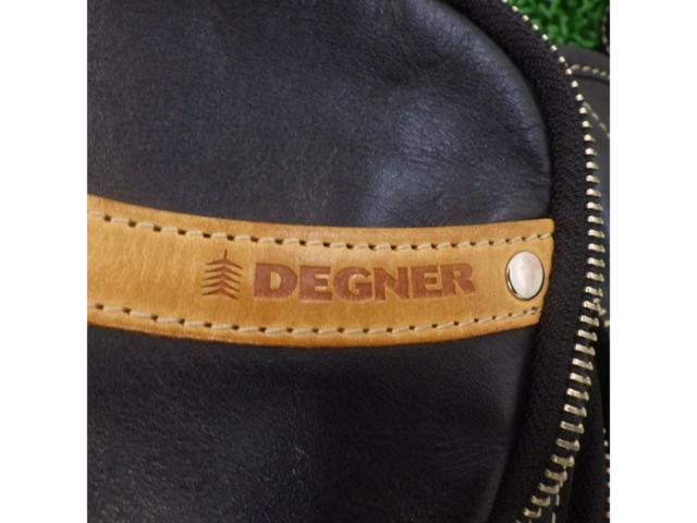 【ライダース】DEGNER レザーホルスターバッグ W-39 ブラック
