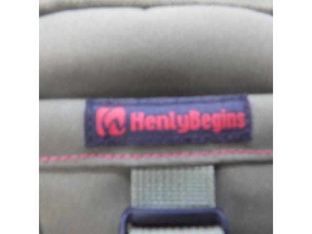 【ライダース】【HenlyBegins】HenlyBegins  HBホルスターバッグ MIL カラー【グリーン】