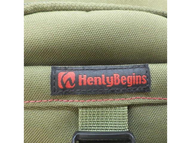 【ライダース】【HenlyBegins】HenlyBegins  HBホルスターバッグ MIL カラー【グリーン】