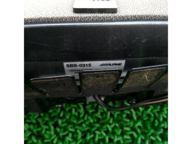 ALPINE
Center speaker only
SBS-0315