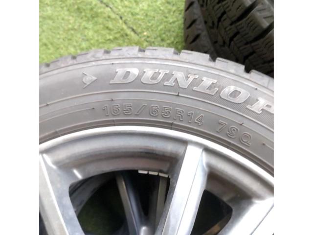 ★2F【weds】NIRVANA NV+【DUNLOP】WINTERMAXX WM02【165/65R14 2022/2023年製】
