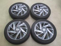 【スズキ純正】  MK32スペーシアカスタム純正ホイール+【KUMHO】ECSTA H551