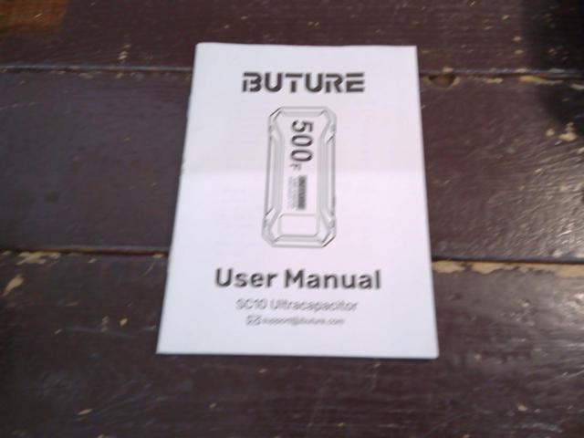 BUTURE
Jump booster
500 F
Part number SC10