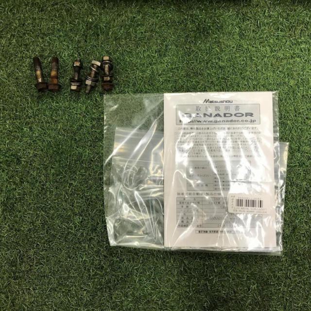 GANADOR Vertex 右出しスクエアダブルマフラー TRJ150W ランドクルーザープラド
