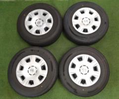 トヨタ純正(TOYOTA)  200系ハイエース 純正スチールホイール  + BRIDGESTONE(ブリヂストン) ECIPIa RD613 2026年製造