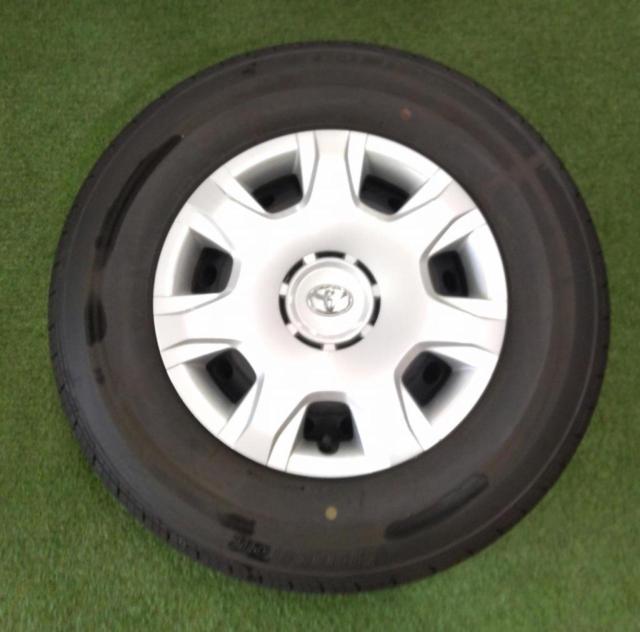 トヨタ純正(TOYOTA)  200系ハイエース 純正スチールホイール  + BRIDGESTONE(ブリヂストン) ECIPIa RD613 2026年製造