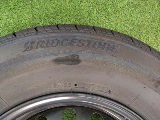トヨタ純正(TOYOTA)  200系ハイエース 純正スチールホイール  + BRIDGESTONE(ブリヂストン) ECIPIa RD613 2026年製造