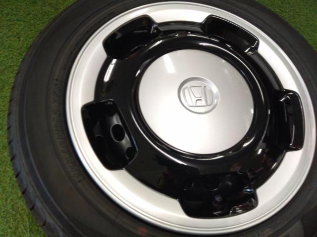 ホンダ純正(HONDA)  N-WGN(JH3/JH4) 純正スチールホイール   + YOKOHAMA(ヨコハマ) BluEarth AE01K 2026年製造