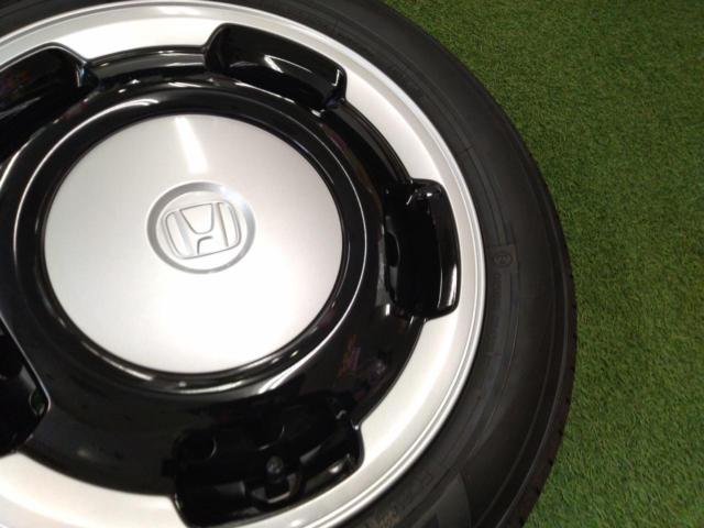 ホンダ純正(HONDA)  N-WGN(JH3/JH4) 純正スチールホイール   + YOKOHAMA(ヨコハマ) BluEarth AE01K 2026年製造