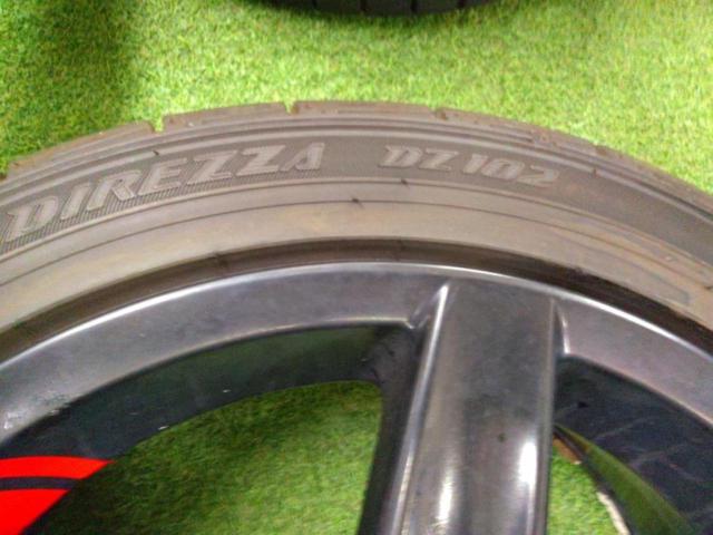 ☆試着無料!☆speedline 5本スポークアルミホイール+DUNLOP DIREZZA DZ102 215/45R17 2023年製造
