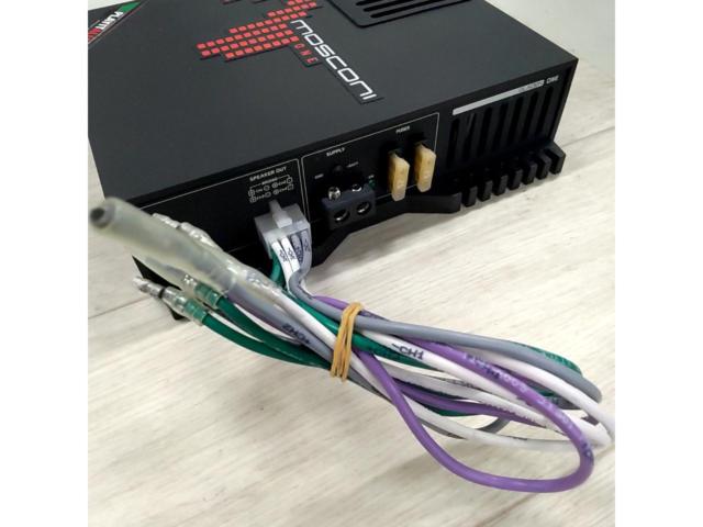 GLADEN
MOSCONI/Gladen
Mosconi
ONE
80.4
4-channel/Class AB power amplifier