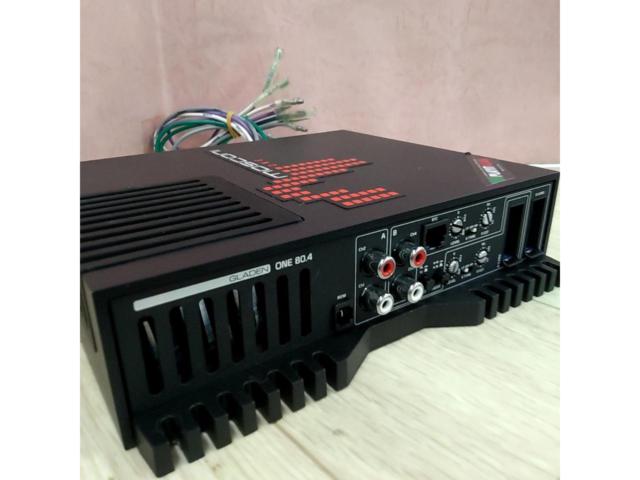 GLADEN
MOSCONI/Gladen
Mosconi
ONE
80.4
4-channel/Class AB power amplifier