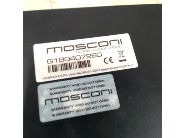 GLADEN
MOSCONI/Gladen
Mosconi
ONE
80.4
4-channel/Class AB power amplifier