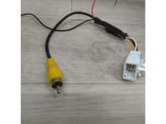 Toyota system
4P rearview camera to RCA conversion cable