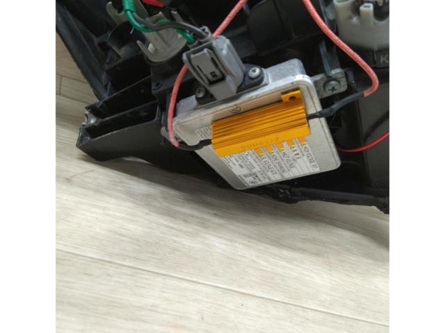 スズキ MK21S パレットSW 純正 イカリング&ウインカー LED 加工 HIDヘッドライト 左右セット