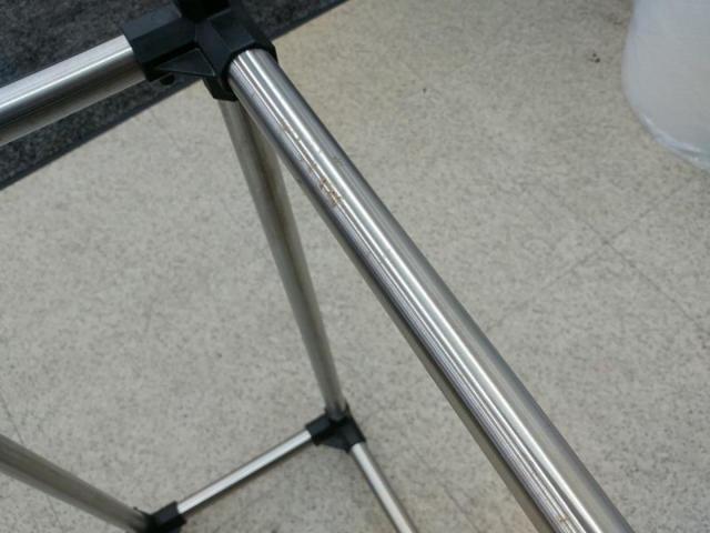 メーカー不明 アルミタイヤラック