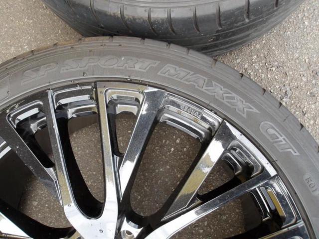 9LEXUS純正 RX450h 純正オプション TRD製 鍛造ホイール+DUNLOP SP SPORT MAXX GT