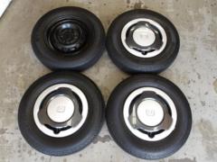 1【ホンダ純正】N-VAN 純正スチールホイール+【BRIDGESTONE】ECOPIa R680