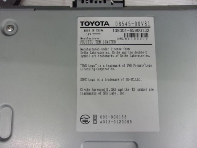 TOYOTA NSZT-Y62G