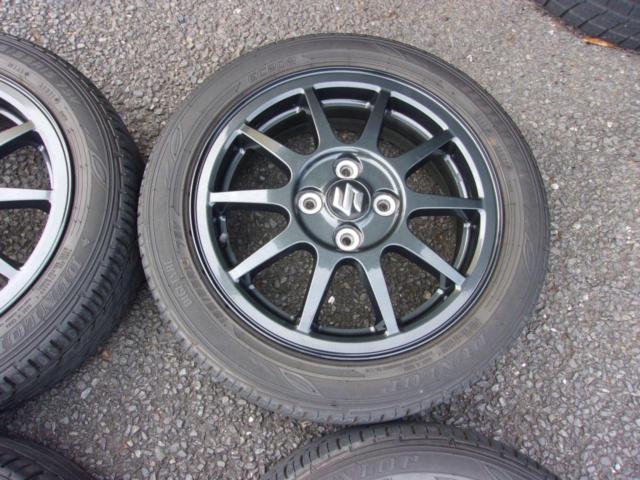 Genuine Suzuki parts
Alto Works
HA36S genuine wheels + DUNLOPE NASAVE
EC202