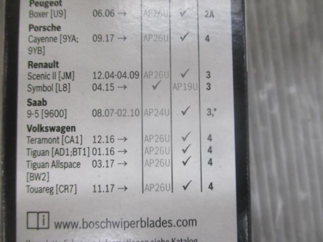 めっけもん BOSCH AP22U エアロツイン 550mm