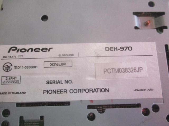 carrozzeria (Carrozzeria)
DEH-970
Model released in 2012