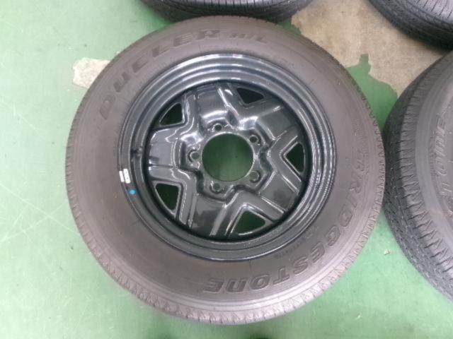 スズキ純正(SUZUKI)  ジムニー/JB64スチールホイール  + BRIDGESTONE(ブリヂストン) DUELER H/L 852 175/80R16 91S