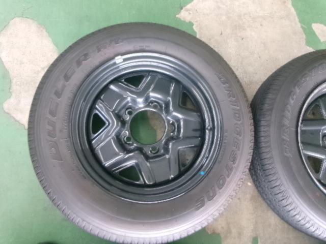 スズキ純正(SUZUKI)  ジムニー/JB64スチールホイール  + BRIDGESTONE(ブリヂストン) DUELER H/L 852 175/80R16 91S