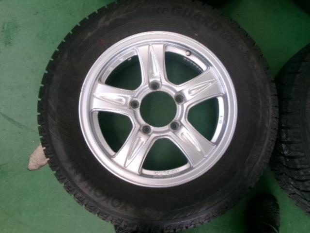 【weds(ウェッズ)】KEELER(キーラー) FIELD +YOKOHAMA iceGUARD iG60 215/65R16 4本セット
