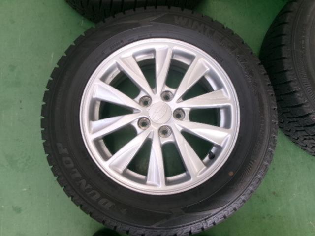 SUBARU(スバル) インプレッサスポーツ/GP系 純正ホイール+DUNLOP WINTERMAXX WM02 195/65R15 91Q